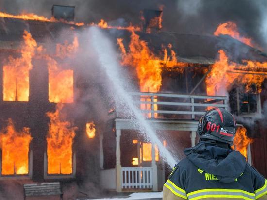 В Красноярском крае за сутки спасли 8 человек из пожаров