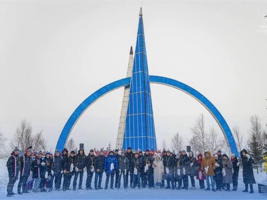 В Салехарде Совет глав начался с пересечения Полярного круга и игры в керлинг