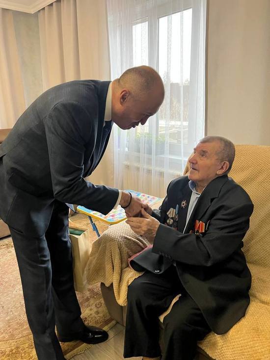 Ветеран войны из Бурятии встретил 100-летний юбилей
