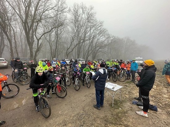 В Мамайском лесу Ставрополя состоялись первые в этом сезоне велосоревнования