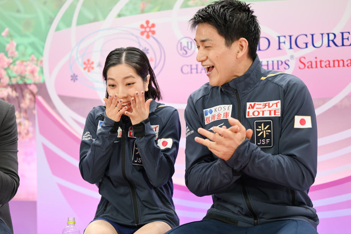 Японцы Миура и Кихара стали чемпионами мира по фигурному катанию в парах