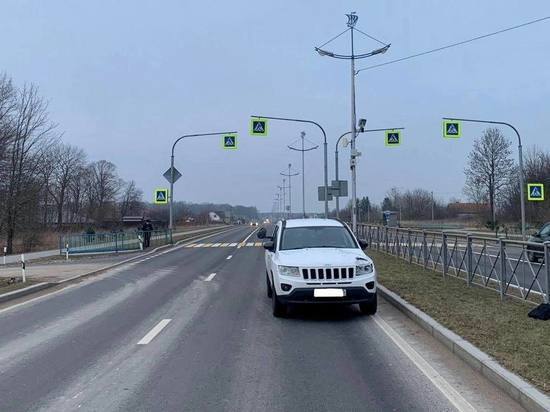 В Зеленоградском районе Jeep Compass сбил пешехода