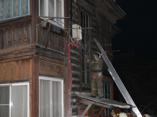 В Улан-Удэ предотвратили пожар в многоквартирном доме