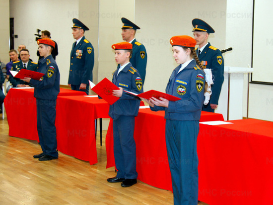 Ишимские кадеты приняли присягу