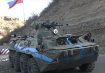 В зоне, за которую отвечает миротворческий контингент ВС РФ в Нагорном Карабахе, был нарушен режим прекращения огня