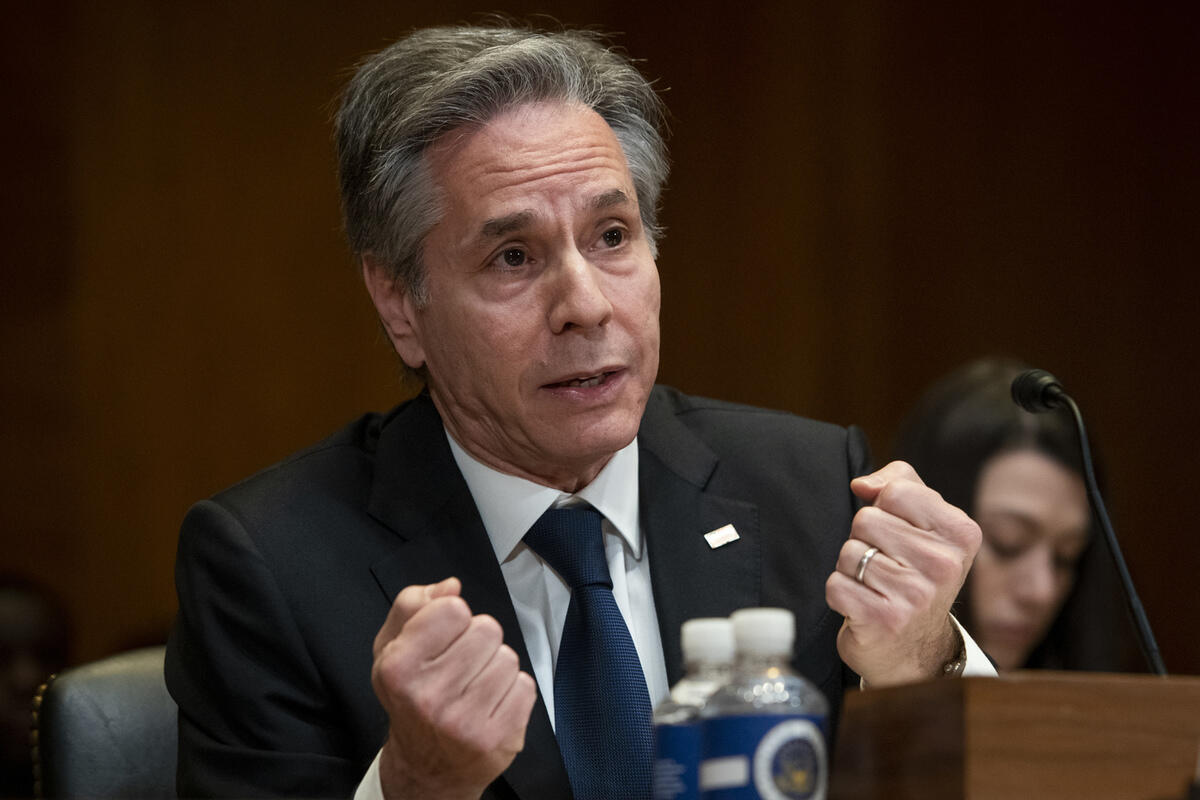 госсекретарь сша блинкен