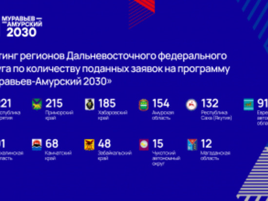 Жители Чукотки подали заявки на конкурс «Муравьев-Амурский 2030»