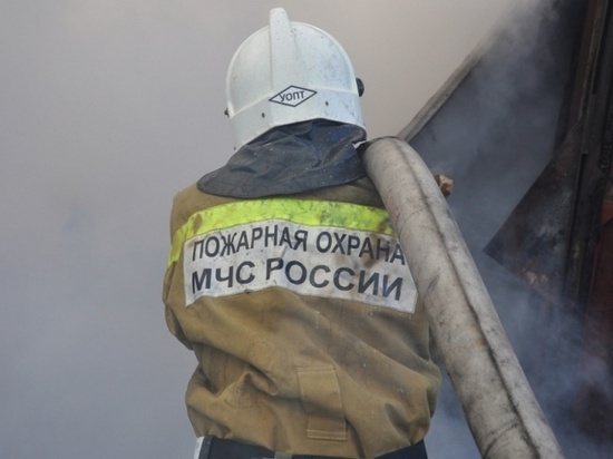 Томские пожарные в ночь на 24 марта более 5 часов тушили жилой дом в Каргасокском районе