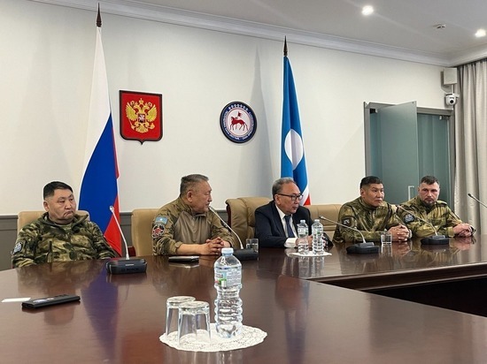 В постпредстве Якутии прошла встреча с бойцами отряда «Барс-2»