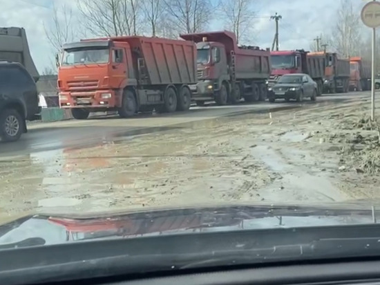 Дорожники выставили условия для открытия проезда в карьер в Манушкино для грузовиков