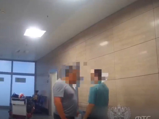 Буйный пассажир с чемоданом валюты напал на таможенника в Пулково