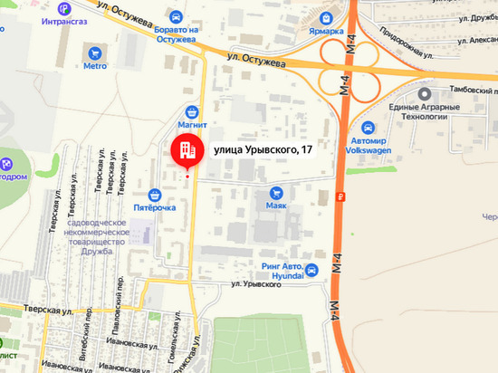 На 10 дней запретят движение по участку улицы Урывского в Воронеже