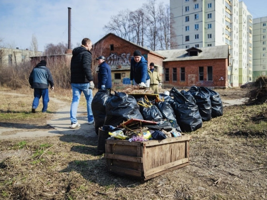 В Липецке «Чистый четверг» собрал 27 тонн мусора
