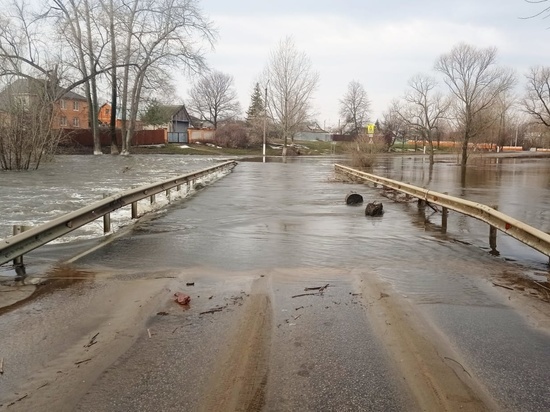 В Рязанской области затопило 2 низководных моста