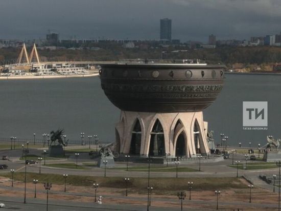 После зимы открыли смотровую площадку Центра семьи «Казан»
