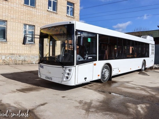 Минский автозавод предоставил новый автобус для тест-драйва в Смоленске