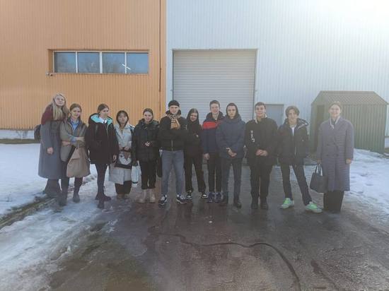 Школьники Серпухова посетили «Легкопромышленный парк»