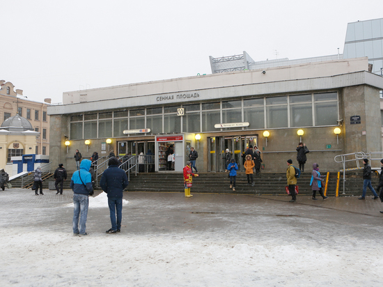 Вестибюль станции «Сенная площадь» будет закрыт 26 марта из-за ремонта эскалатора