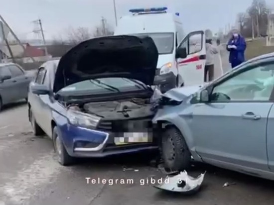 В аварии под Белгородом пострадали два пассажира