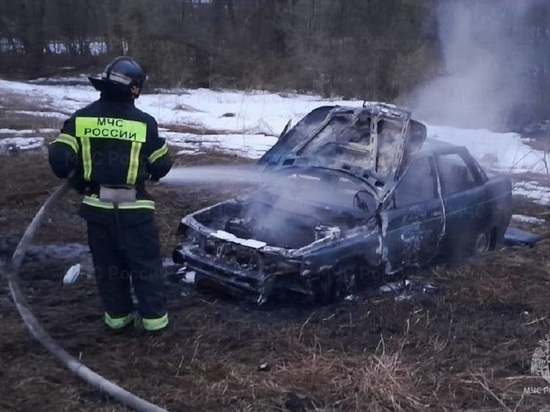 В Орловской области с начала года произошло 15 пожаров на транспорте