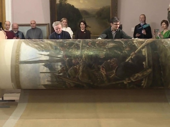 В Красноярск привезут гигантскую картину Василия Сурикова