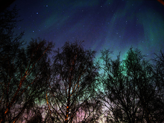 Северяне наблюдали световое шоу в небе из-за запуска шведской ракеты