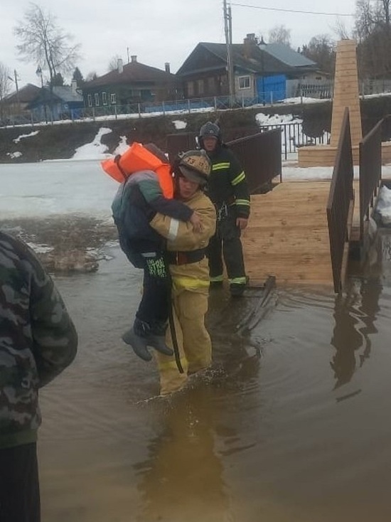 В Тверской области сотрудники МЧС спасли ребенка с реки Кашинка