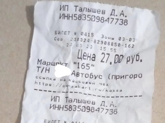 В пензенском автобусе едва не задавили  маленькую девочку