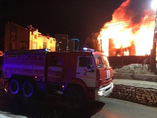 В Родниках Ивановской области во время пожара пострадал мужчина