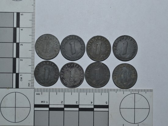 У приехавшего из Эстонии россиянина нашли монеты с нацистской символикой