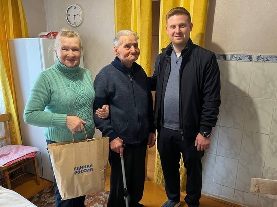 Депутат ЗСК Сергей Носов встретился с ветеранами ВОВ в Тихорецком районе