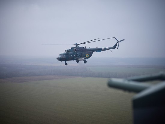 Российская ПВО сбила украинский вертолет Ми-8