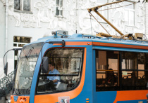 В Калининграде самостоятельно поехал трамвай