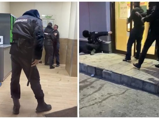 В Новосибирске пьяный мужчина напал на полицейского