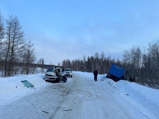 На ДТП в Амгинском районе Якутии пострадали взрослый и ребенок
