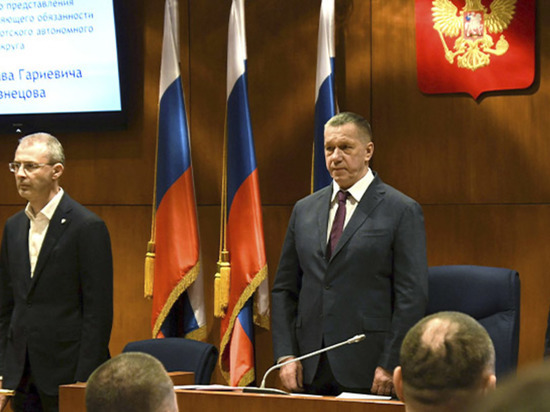 На Чукотке состоялась церемония представления врио губернатора