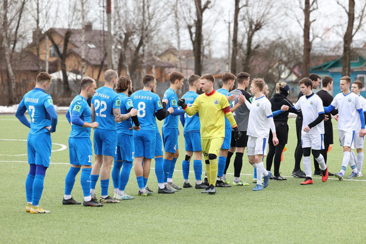 In Tver, at the Vagzhanov Stadium, professionals played with amateurs