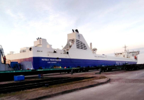 Паромы на морской линии Усть-Луга — Балтийск больше не загружают на борт автопоезда целиком