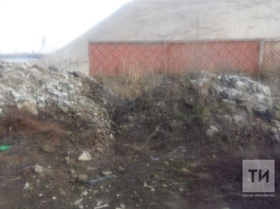 Строительный мусор обнаружили на берегу Волги под Казанью