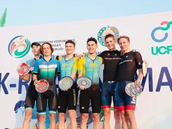 Омские велосипедисты взяли «серебро» международной гонки в Узбекистане