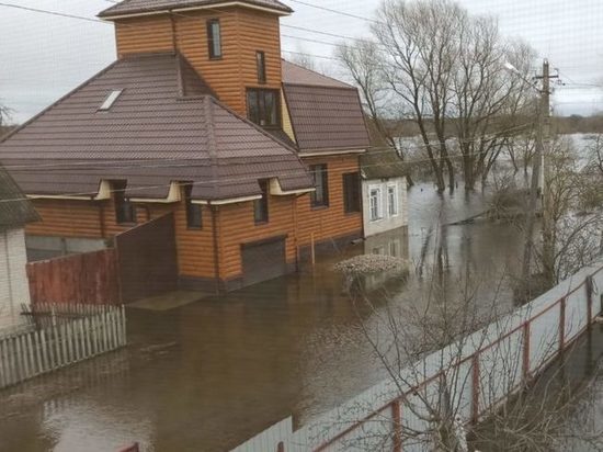 Две семьи эвакуировали из подтопленных домов в Брянске