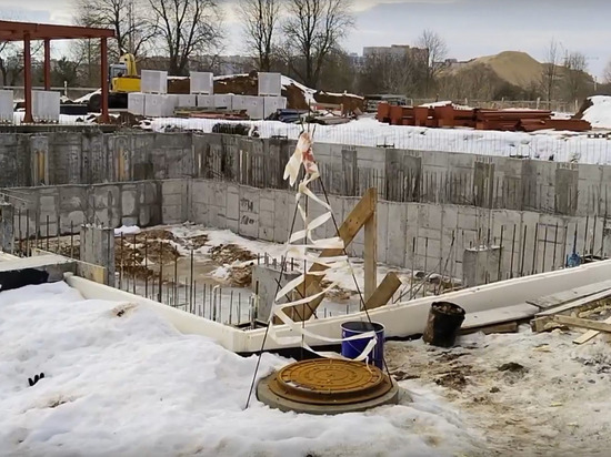 Строительство здания бассейна ВоГУ продолжается в Вологде