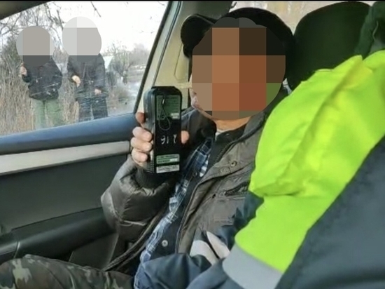 В Ряжске Рязанской области задержали пьяного водителя Daewoo