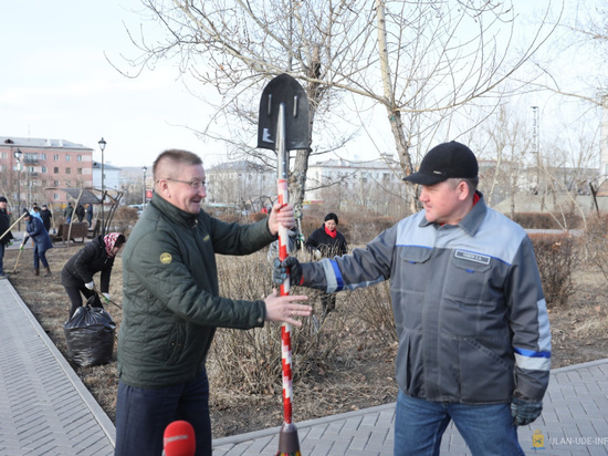 В Улан-Удэ стартовала эстафета «Коммунальная стрела»