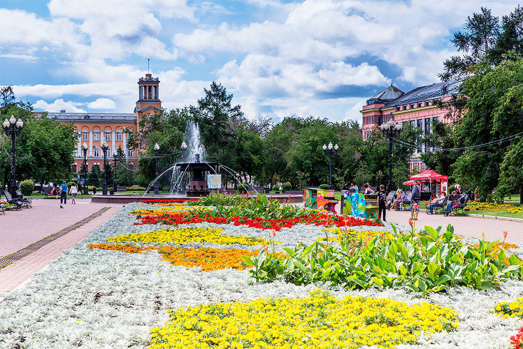 Иркутск фото города летом