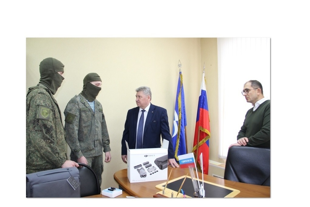 Депутат Областной Думы передал солдатам-костромичам разведывательный беспилотник