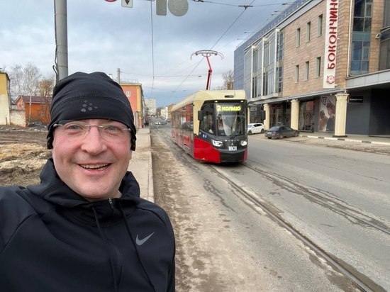 Губернатор Глеб Никитин оценил уборку улиц в Нижнем Новгороде во время пробежки