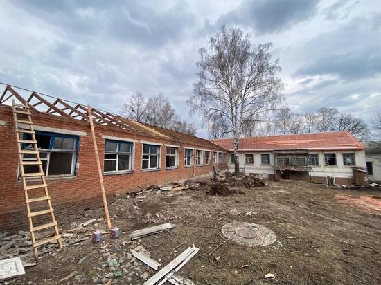 В Белгородской области ремонтируют Крапивенскую школу за 70 млн рублей