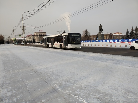 В Красноярске автобусы не доезжают до конечных остановок