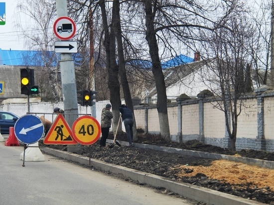 В Орле возобновился затянувшийся ремонт улицы Пионерской